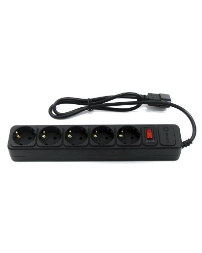 SP5B-110U. Сетевой фильтр 5 розеток, 1м, черный. 5bites в Абакане