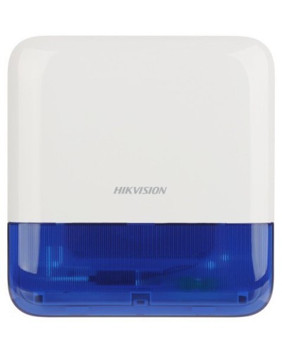 DS-PS1-E-WE Blue Indicator. Оповещатель свето-звуковой радиоканальный уличный. AX PRO Hikvision в Абакане