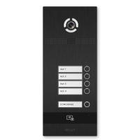 BI-04FB BLACK. Вызывная панель IP-домофона. BAS-IP