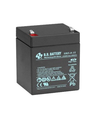 B.B. Battery HR 5.8-12. Аккумулятор герметичный свинцово-кислотный. B.B. Battery в Абакане