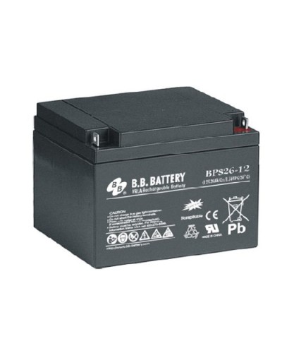 B.B. Battery BPS 26-12: Аккумулятор герметичный свинцово-кислотный в Абакане