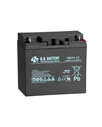 B.B. Battery HR 22-12. Аккумулятор герметичный свинцово-кислотный. B.B. Battery в Абакане