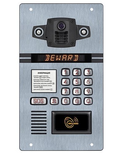 DKS15105. Вызывная панель подъездного IP-домофона. Beward в Абакане