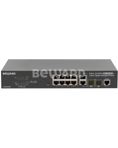 STW-822HP. Коммутатор 8-портовый. Beward в Абакане