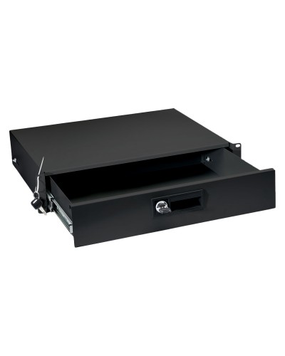 DRW-2U-BK (8637c). Ящик для документов 2U, глубиной 360 мм, цвет черный. CABEUS в Абакане