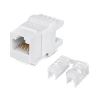 KJ-RJ45-Cat.5e-180 (7960c): Вставка Keystone Jack RJ-45