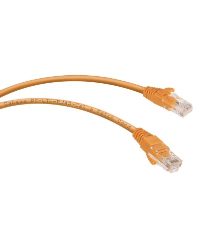 PC-UTP-RJ45-Cat.6-5m-OR (8702c), оранжевый. Патч-корд медный. CABEUS в Абакане