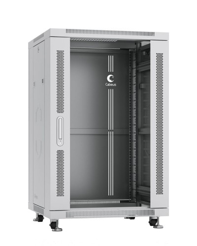 SH-05C-22U60/100 (7054c). Шкаф телекоммуникационный 19 напольный 22U. CABEUS в Абакане