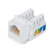 KJ-RJ45-Cat.5e-90 (7008c): Вставка Keystone Jack RJ-45