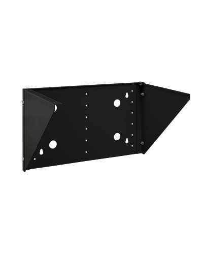 NC-6U-V-BK (12027c). Кронштейн настенный вертикальный 19 6U, цвет черный. CABEUS в Абакане