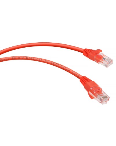 PC-UTP-RJ45-Cat.5e-0.5m-RD-LSZH (9512c), красный. Патч-корд медный. CABEUS в Абакане