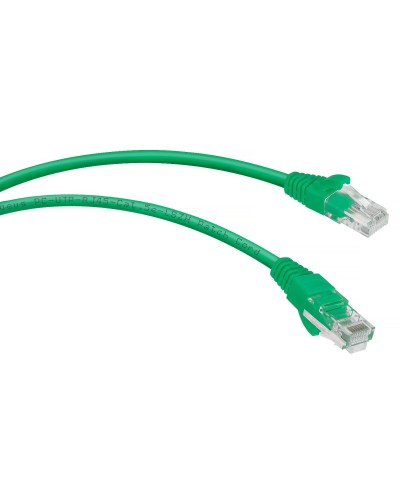 PC-UTP-RJ45-Cat.5e-0.15m-GN-LSZH (9502c), зелёный. Патч-корд медный. CABEUS в Абакане