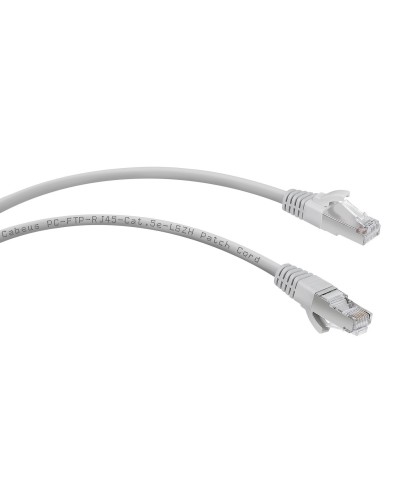 PC-FTP-RJ45-Cat.5e-15m-LSZH (9247c), серый. Патч-корд медный. CABEUS в Абакане