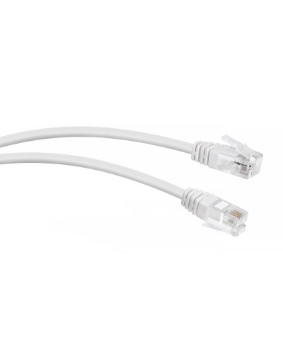 PC-TEL-RJ12-1.5m (7888c), белый. Патч-корд медный. CABEUS в Абакане