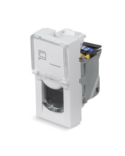 KJ-RJ45-Cat.6a-SH-180T-FP-L-22,5 (11846c): Вставка Keystone Jack RJ-45 в Абакане