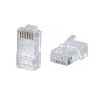 8P8C-C6 (100 шт) (7244c). Разъем RJ-45. CABEUS