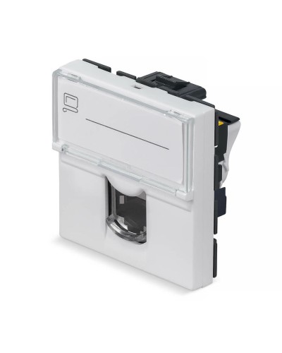 KJ-RJ45-Cat.6a-180T-FP-L-45 (11845c): Вставка Keystone Jack RJ-45 в Абакане