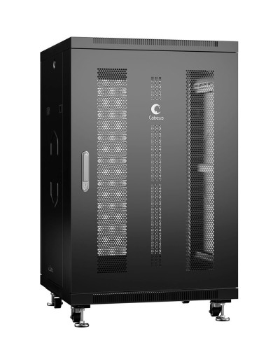 ND-05C-22U60/100-BK (8532c). Шкаф телекоммуникационный 19 напольный 22U. CABEUS в Абакане