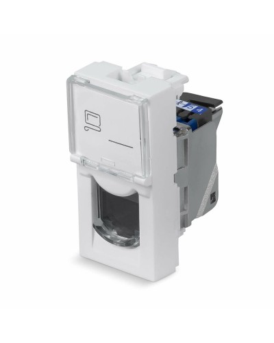 KJ-RJ45-Cat.6-SH-180T-FP-L-22,5 (11841c): Вставка Keystone Jack RJ-45 в Абакане