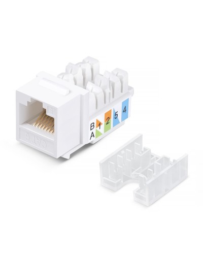 KJ-RJ45-Cat.6-90-SW (10071c): Вставка Keystone Jack RJ-45 в Абакане
