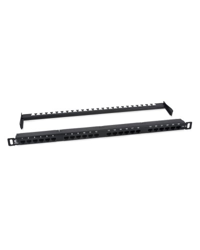 PLHD-24-Cat.5e-Dual-180-0,5U (9663c): Патч-панель 19" в Абакане
