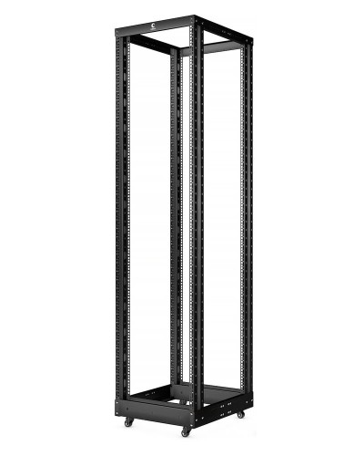 RA-45U-1000-BK (10161c). Открытая стойка 19, 45U, двухрамная, усиленная, цвет черный. CABEUS в Абакане
