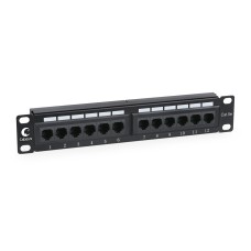 PL-12-Cat.5e (7085c). Патч-панель 10. CABEUS