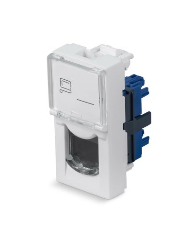 KJ-RJ45-Cat.6-180T-FP-L-22,5 (11840c): Вставка Keystone Jack RJ-45 в Абакане
