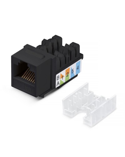 KJ-RJ45-Cat.5e-90-SW-BK (10101c): Вставка Keystone Jack RJ-47 в Абакане