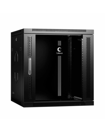 SH-05F-12U60/35-R-BK (10756c). Шкаф телекоммуникационный 19 настенный 12U. CABEUS в Абакане