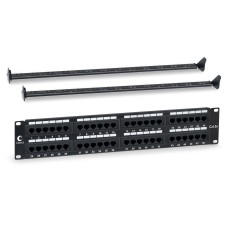 PL-48-Cat.5e-Dual (7001c): Патч-панель 19"