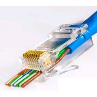 8P8C-C6-FC (100 шт) (10795c). Разъем RJ-45. CABEUS
