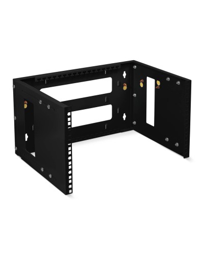 NC-6U-BK (11380c). Кронштейн настенный 19 6U, цвет черный. CABEUS в Абакане
