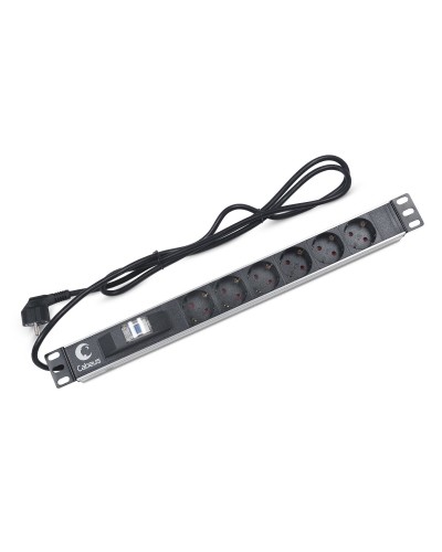 PDU-6P-B-2EU (7292c). Блок розеток 19. CABEUS в Абакане