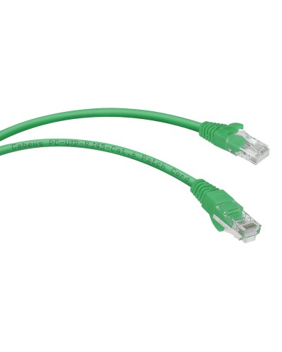 PC-UTP-RJ45-Cat.6-2m-GN (8686c), зелёный. Патч-корд медный. CABEUS в Абакане