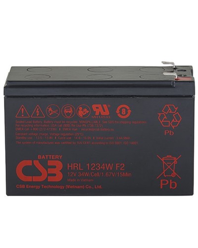 CSB HRL 1234W FR. Аккумулятор герметичный свинцово-кислотный. CSB в Абакане