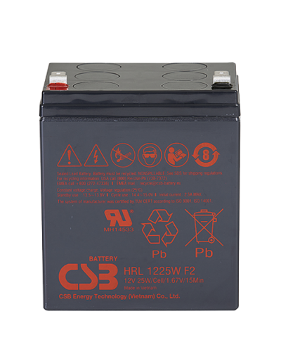 CSB HRL 1225W. Аккумулятор герметичный свинцово-кислотный. CSB в Абакане