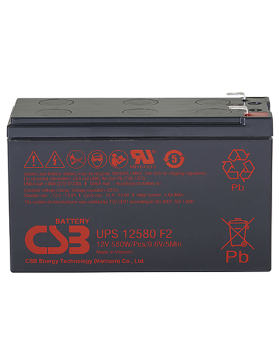 CSB UPS 12580. Аккумулятор герметичный свинцово-кислотный. CSB в Абакане
