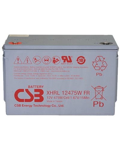 CSB XHRL 12475W FR. Аккумулятор герметичный свинцово-кислотный. CSB в Абакане
