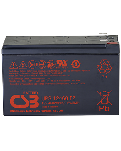 CSB UPS 12460. Аккумулятор герметичный свинцово-кислотный. CSB в Абакане