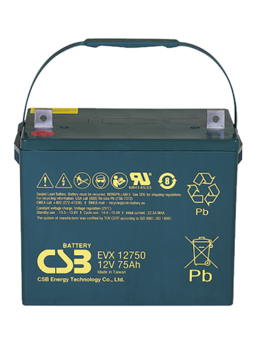 CSB EVX 12750. Аккумулятор герметичный свинцово-кислотный. CSB в Абакане