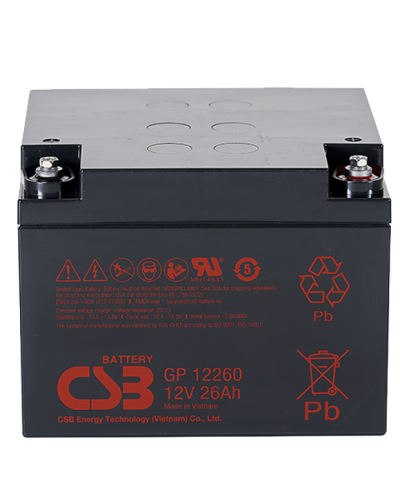CSB GP 12260. Аккумулятор герметичный свинцово-кислотный. CSB в Абакане