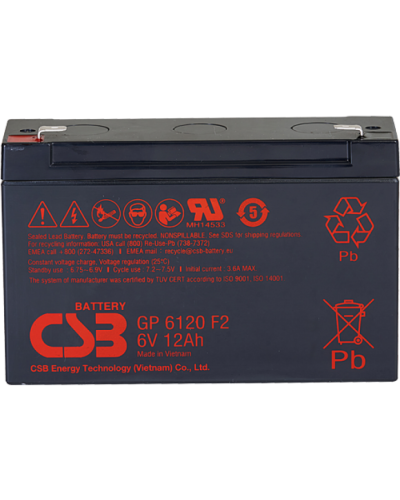 CSB GP 6120. Аккумулятор герметичный свинцово-кислотный. CSB в Абакане
