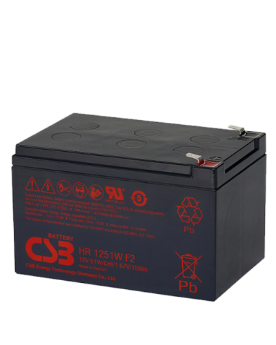 CSB HR 1251W. Аккумулятор герметичный свинцово-кислотный. CSB в Абакане