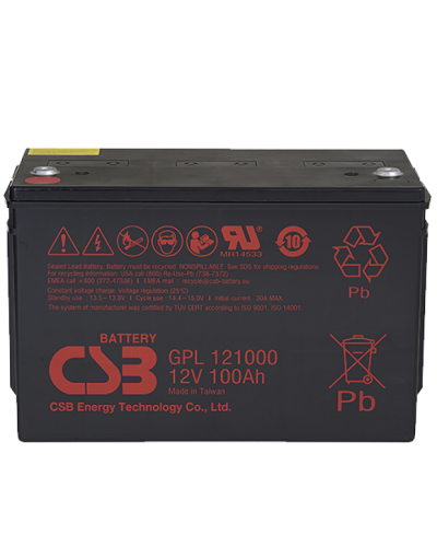 CSB GPL 121000. Аккумулятор герметичный свинцово-кислотный. CSB в Абакане