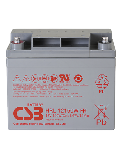 CSB HRL 12150W FR. Аккумулятор герметичный свинцово-кислотный. CSB в Абакане