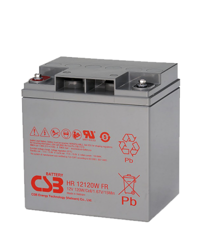 CSB HR 12120W FR. Аккумулятор герметичный свинцово-кислотный. CSB в Абакане