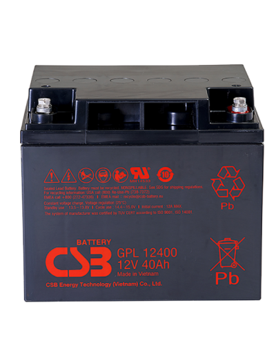 CSB GPL 12400. Аккумулятор герметичный свинцово-кислотный. CSB в Абакане