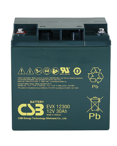 CSB EVX 12300. Аккумулятор герметичный свинцово-кислотный. CSB в Абакане