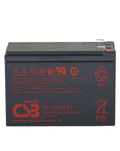 CSB HR 1234W. Аккумулятор герметичный свинцово-кислотный. CSB в Абакане